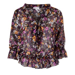 Gr Violett € Chiffonbluse L Cara Sch Jo 159 Uvp 00 xOwIqnCfR