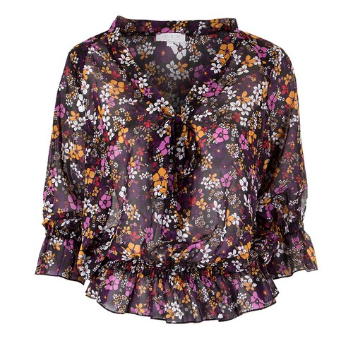Gr Violett € Chiffonbluse L Cara Sch Jo 159 Uvp 00 xOwIqnCfR
