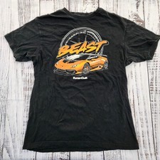 Turner Cult Beast Black Short Sleeve Cotton T-Shirt Men's M