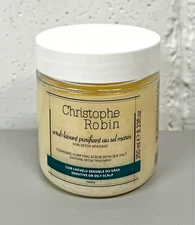 Christophe Robin Cleansing Purifying Scrub w/ Sea Salt 8.33oz FREE SHIPPING