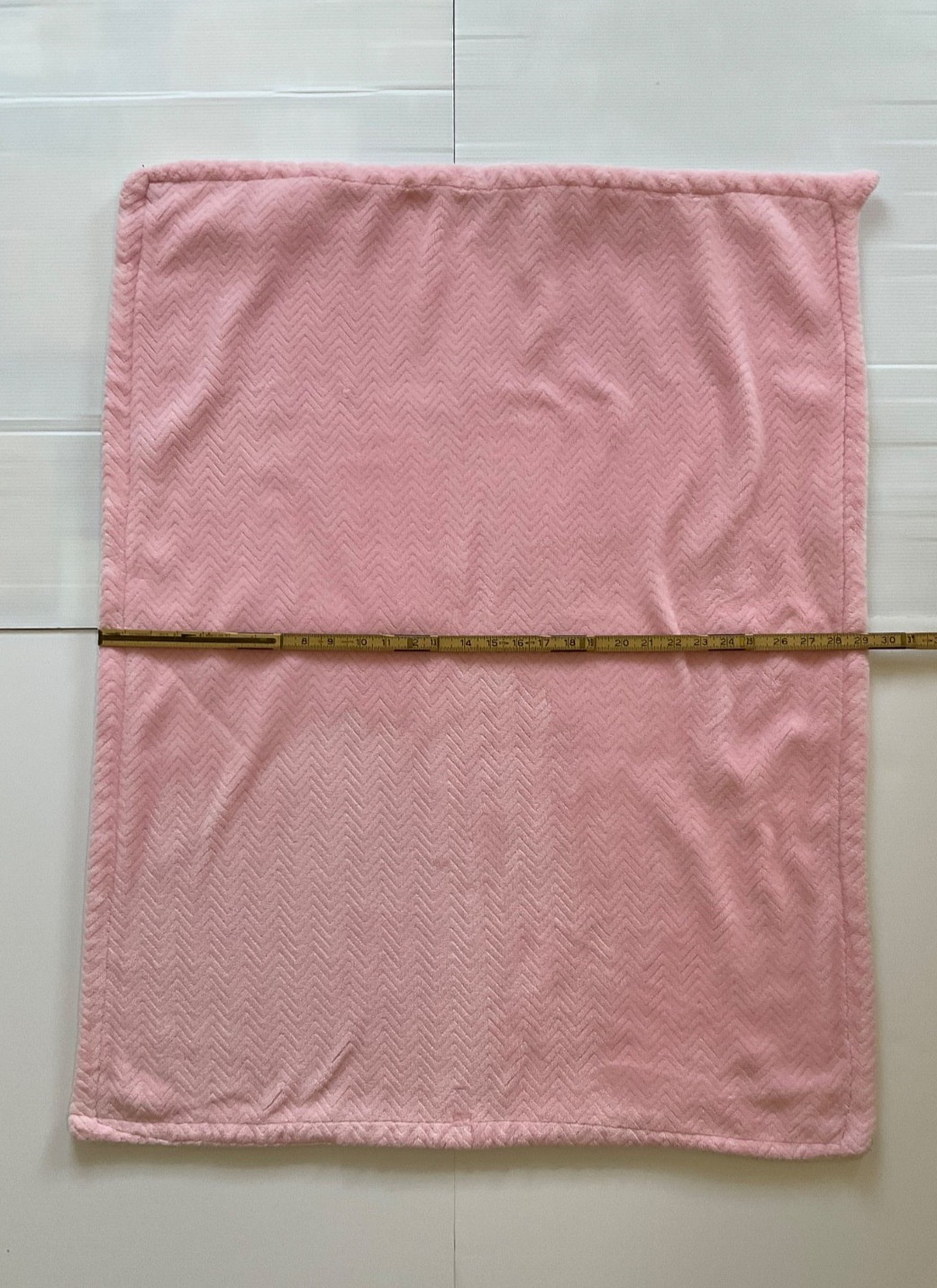 Parents Choice Walmart Pink White Sherpa Baby Blanket Lovey Security Kids Soft