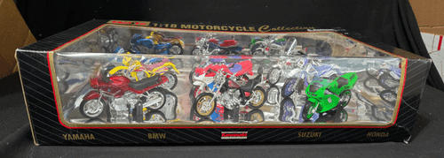 Maisto Toys 1:18 Colección Moto Yamaha BMW Kawasaki Suzuki y Honda Nuevo - Imagen 2 de 3