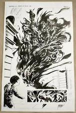 Avengers vs. Atlas #1 Page 2 (2010) - Marvel Comics Original Art Gabriel Hardman