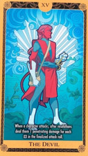 HEROCLIX X-Men X of Swords op tXV THE DEVIL Tarot Card slop le