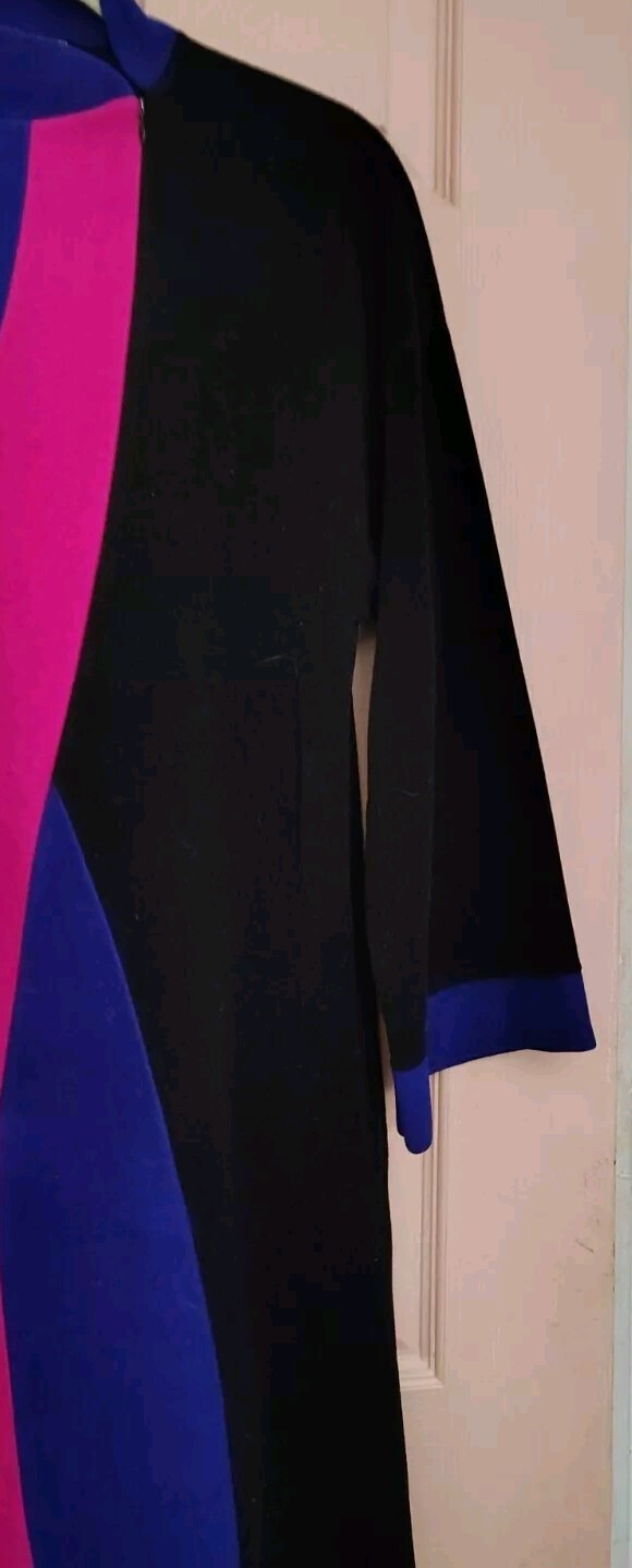 Vanity Fair Multi Color Small Polyester Long Slee… - image 2