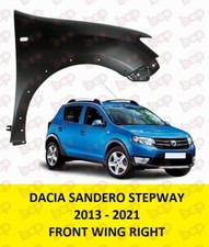 DACIA SANDERO STEPTWAY 2013 - 2021 FRONT WING FENDER RIGHT DRIVERS SIDE