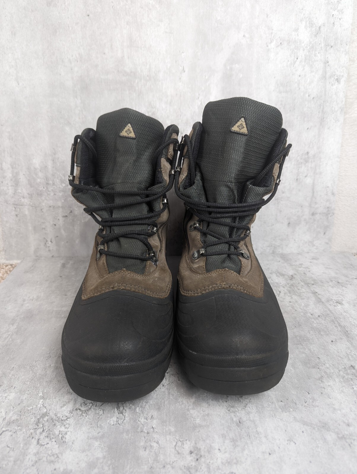 COLUMBIA MEN'S CASCADIAN SUMMIT LACE UP WATERPROOF WINTER BOOTS SIZE 14