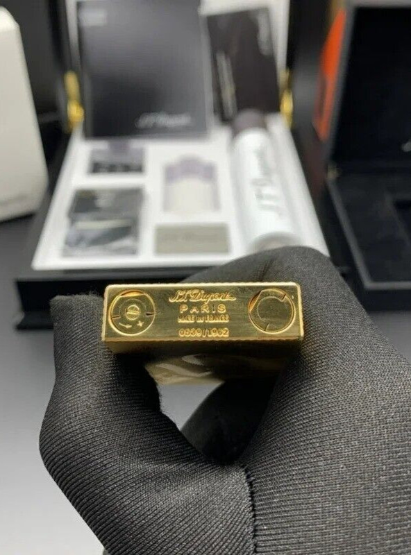S.T. Dupont Luxury Lighter Gold Agent 007 Design