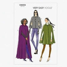 ChicCape Craft Kit: Misses' Sewing Pattern, Size ZZ