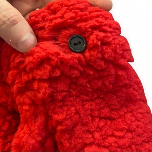 Nordstrom Tucker Tate Plush Flip Top Red Tomato Mittens Kids Ages 7-16 New NWT - Bild 4 von 9