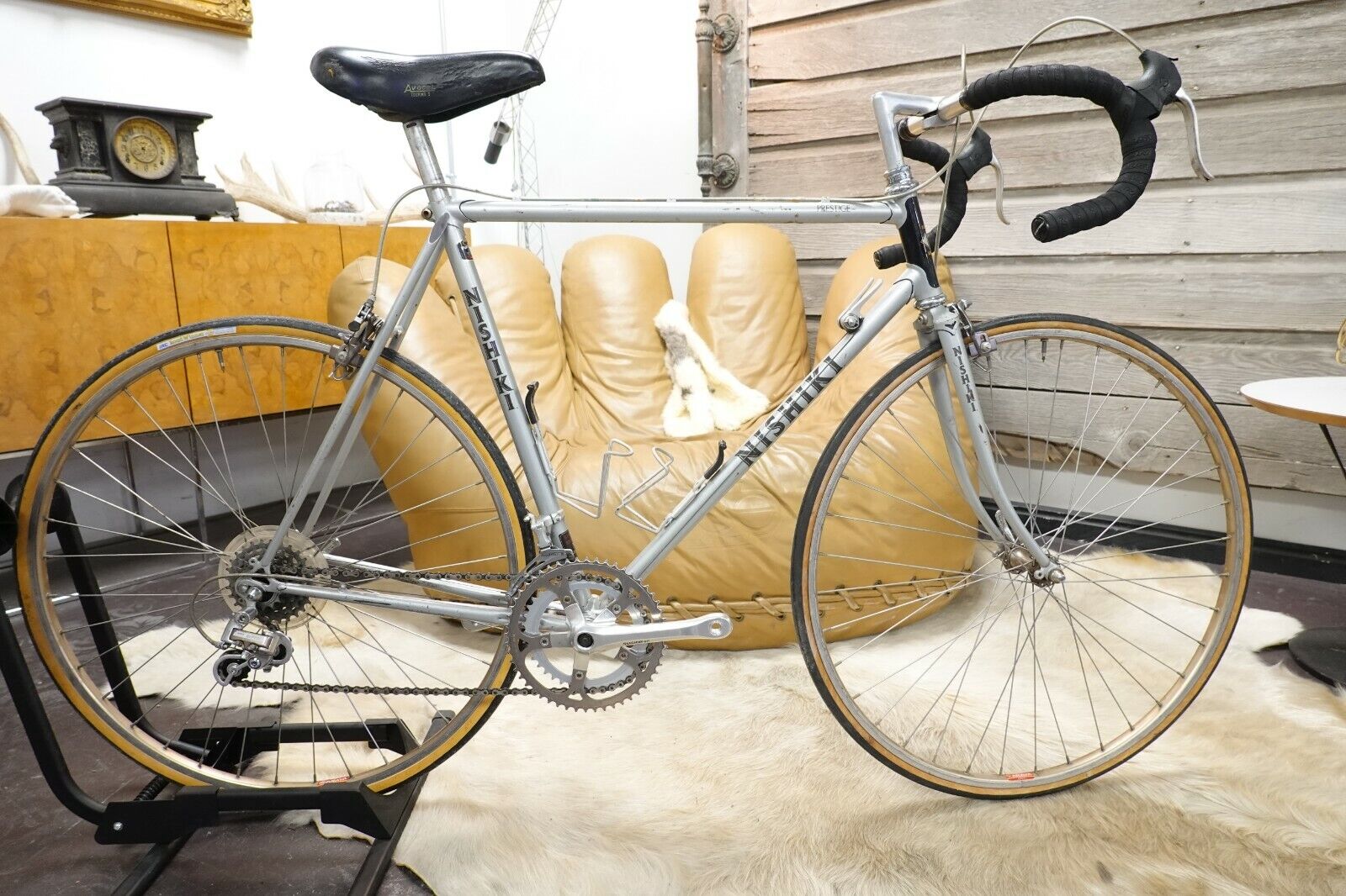 80's Nishiki Prestige Road Racing Bicycle Vintage Old-School Japan 58cm 12 Speed