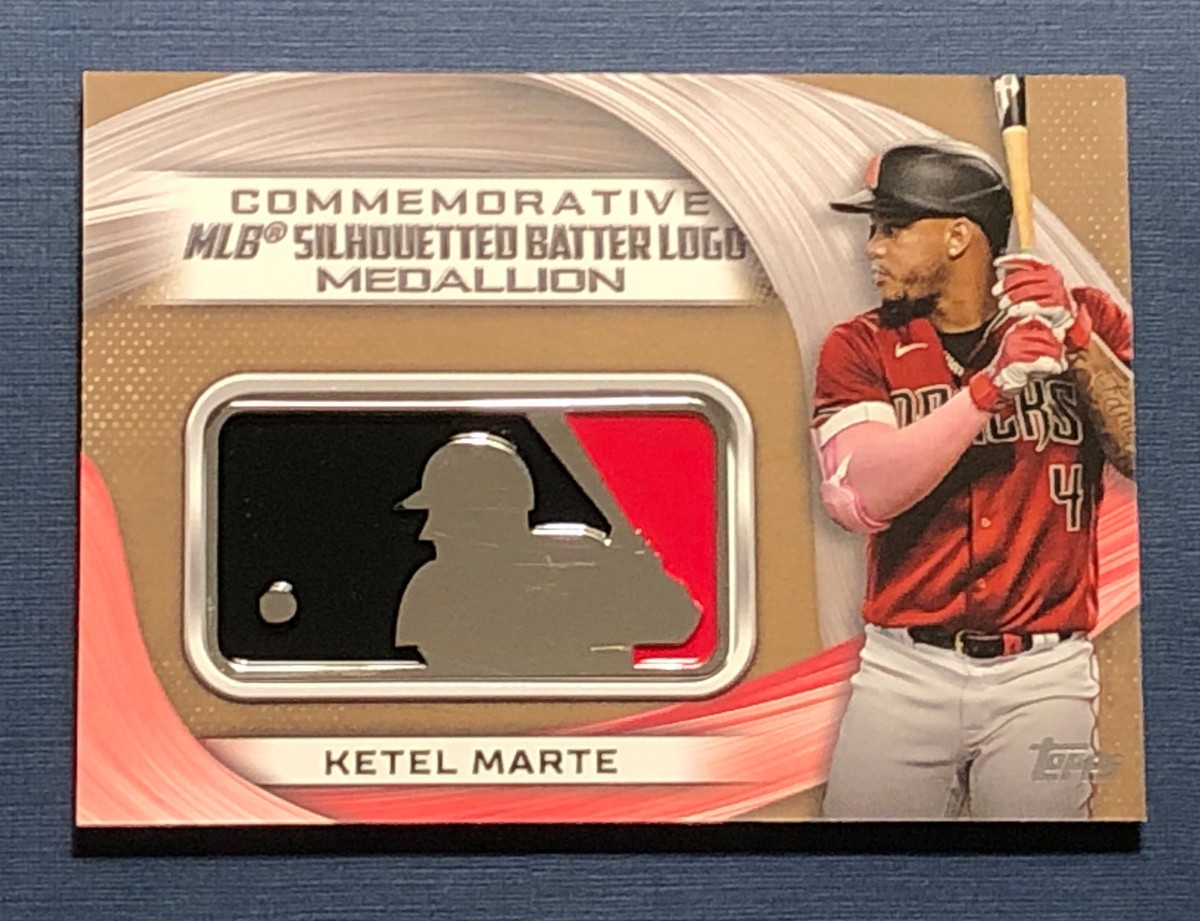KETEL MARTE MLB LOGO /75, RED /573 & PURPLE THROWBACK +1