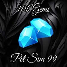 10 Billion Pet Sim 99 Gems - PS99 Gems - Cheap and Fast!!