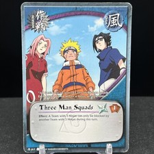 Three Man Squads 017  Naruto CCG Card