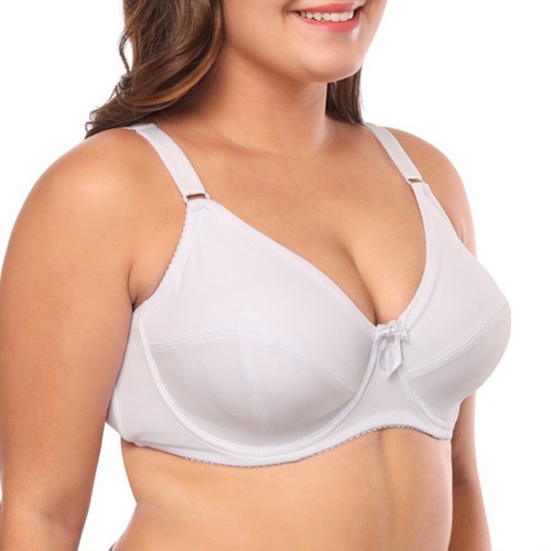 UK 36-60 AABCDEF Ladies Plus Size Bras Unpadded Underwire Minimiser Bra Bralette - Picture 4 of 35