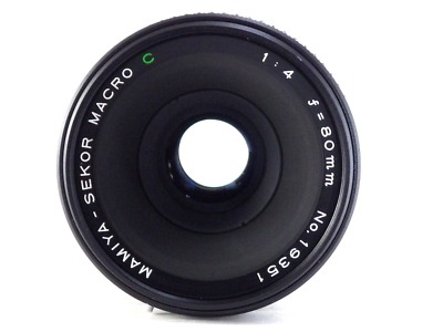 Mamiya Sekor Macro C 80mm f/4 MF Prime Lens M645 Super Pro