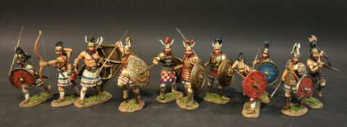 JOHN JENKINS THE TROJAN WAR TWG-26N TWO GREEK INFANTRY SPEARMEN - Picture 6 of 10