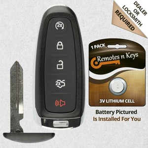 For 2011 2012 2013 2014 2015 Ford Edge Keyless Entry Smart Prox Remote Key Fob