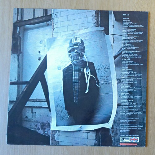 The Who: Odds & Sods. '80s UK Track Records: 2406 116 - Picture 2 of 5