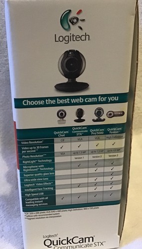 Logitech QuickCam Communicate STX Web Cam - Bild 4 von 6
