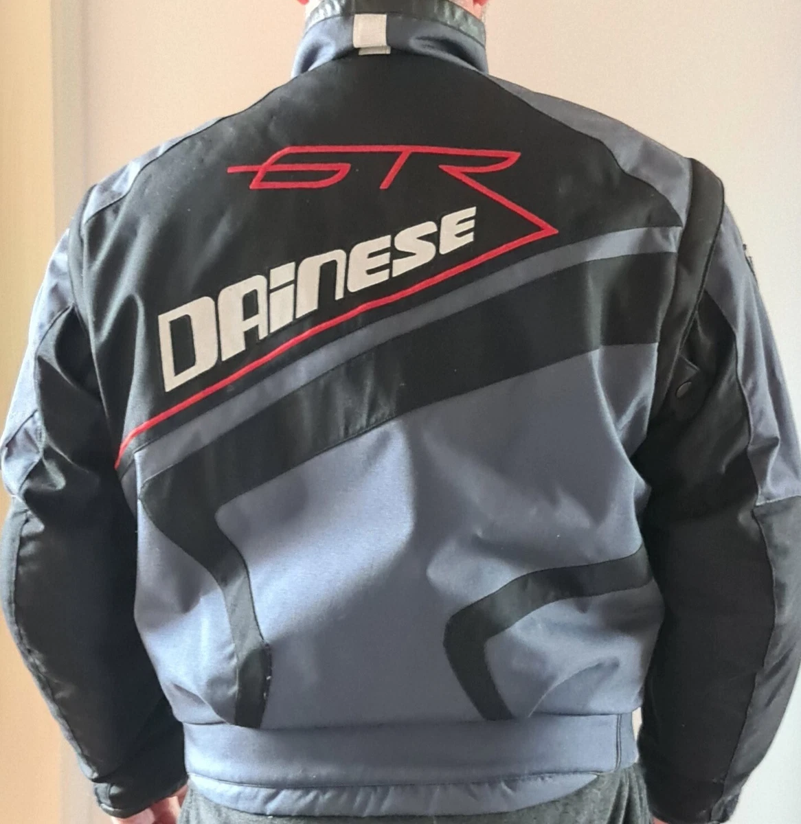 Vintage Dainese Kawasaki GTR Cordura Motorcycle Biker Bike Jacket Coat