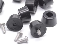 Rubber Feet for Dunlop GCB95 95Q Crybaby Wah Pedal 4 Per Pack  Includes Hardware