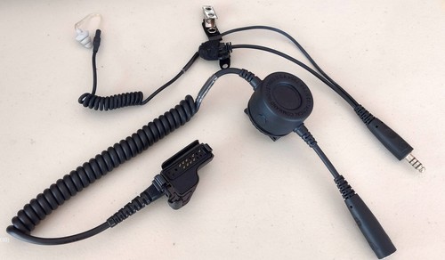 TCI TACTICAL COMMAND INDUSTRIES Monoaural Headset with PTT Switch. - Picture 4 of 10