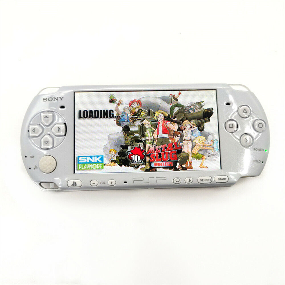 Retrofit Sony PSP 3000 Handheld PSP System Game Console-Clear White Color