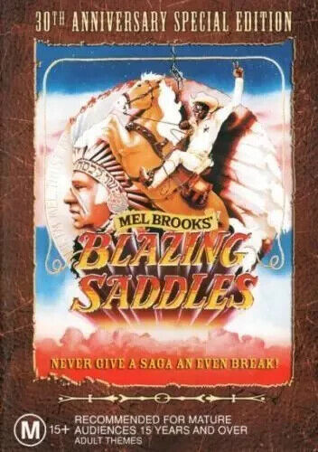 Blazing Saddles (DVD) 30th Anniversary Special Edition - Region 4 - VGC - Picture 1 of 2