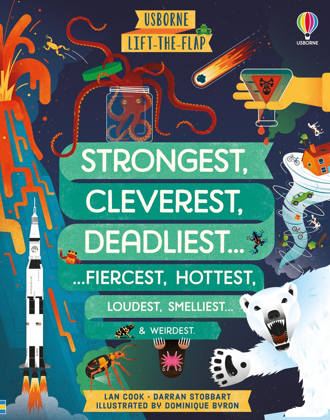 Thumbnail - Darran Stobbart Lift-the-flap Strongest, Cleverest, Deadliest...