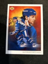 1992-93 Upper Deck #21 Doug Gilmour Toronto Maple Leafs Checklist NmMt Free Ship