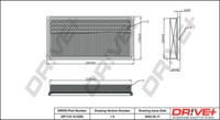 Dr!Ve+ DP1110.10.0292 Luftfilter FüR Jeep, Volvo