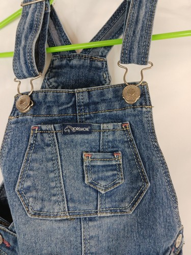 Vintage Jordache jean denim overalls youth size 4T Pant Bib - Picture 2 of 5