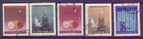 Poland 1955 Youth Festival, CTO.