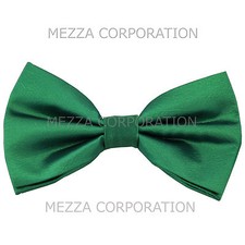 New formal men's pre tied Bow tie chintz formal wedding party solid teal green