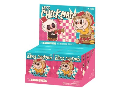 THE MONSTERS Let's Checkmate Series Magnet [Assorted Box 6