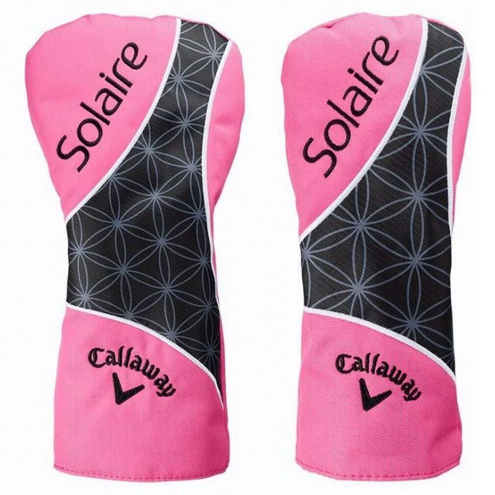 CALLAWAY SOLAIRE ladies' Pink Club Set with Caddy Bag 8pc CALLAWAY SOLAIRE ladies' Pink Club Set with Caddy Bag 8pc