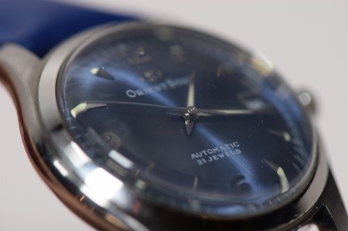 Orient Star Automatic 21 Jewels Blue Dial Watch Japan 597302-70 - Picture 5 of 22