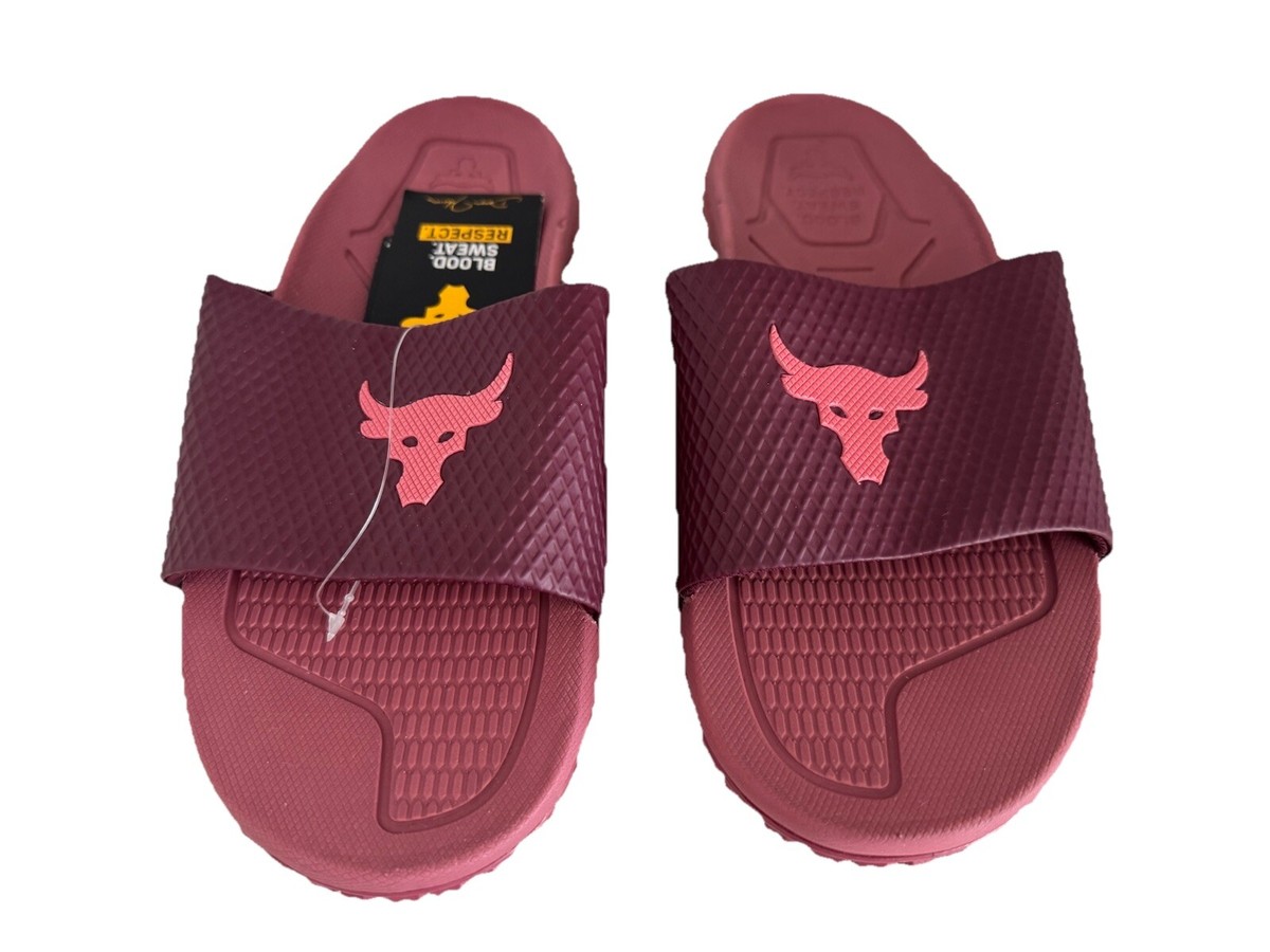 Under Armour Project The Rock SL 2.0 Dark Maroon Sandal