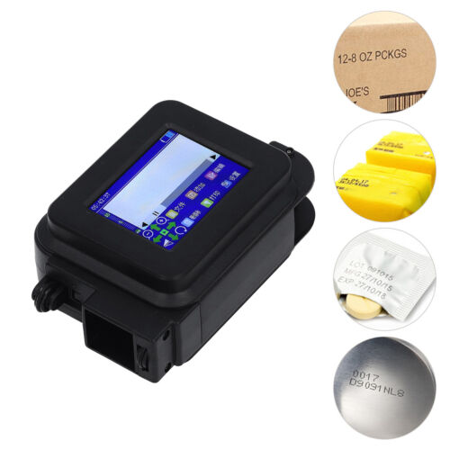 Handheld Inkjet Printer Portable Mini LED Touch Screen For Label Product LLI - Afbeelding 1 van 21