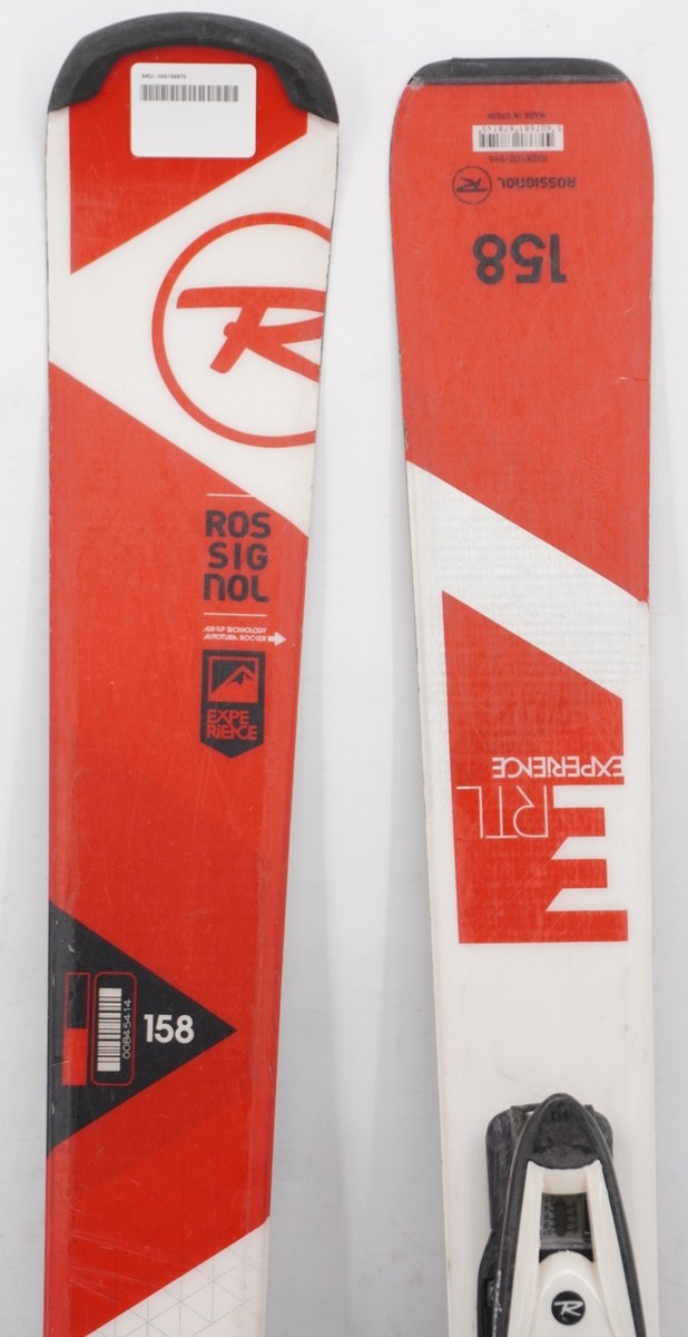 Rossignol Experience E RTL Adult Skis with Bindings - 158 cm Used