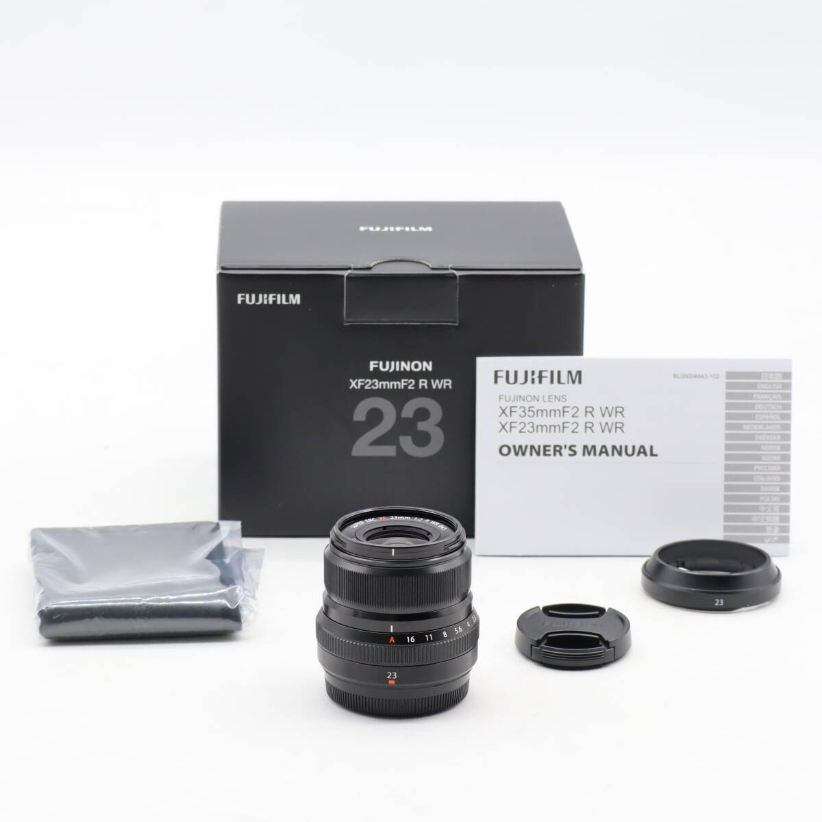 Fujifilm X 23mm F2 F XF23MMF2 R WR B f/2 74101030129| eBay