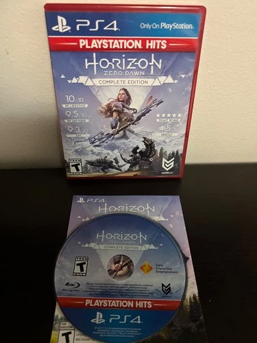 Horizon Zero Dawn: Playstation Hits (Sony PlayStation 4, 2017) Complete & Tested