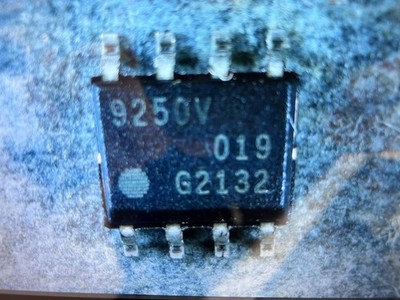 1st. TLE9250VSJXUMA1 Marking: 9250V 1/1 Transceiver CANbus PG-DSO-8