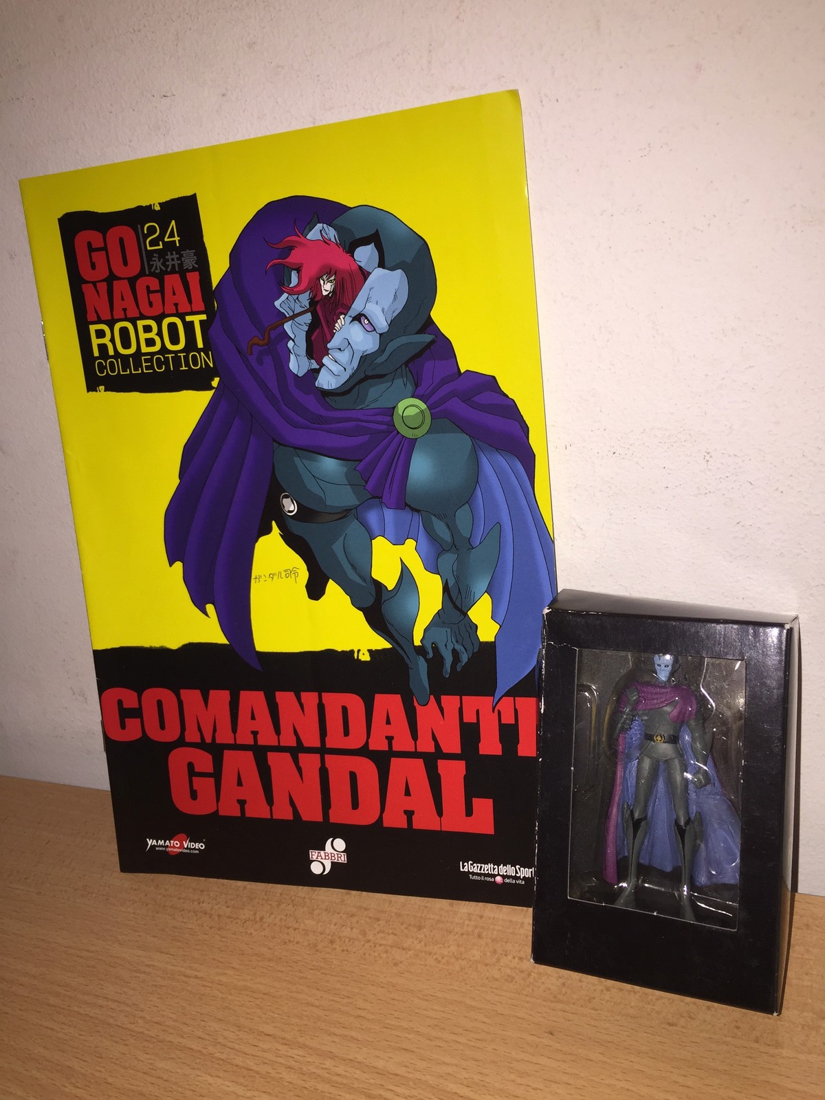 Go Nagai Robot Collection n. 24 Goldorak Grendizer GANDAL MIB + Booklet