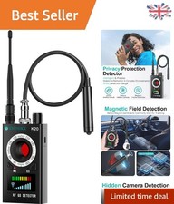 All-in-One Hidden Camera Finder & Bug Detector – Rechargeable Security Device