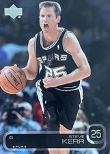 2002-03 Upper Deck STEVE KERR San Antonio Spu...
