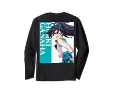 THE iDOLM STER One for All Hibiki Ganaha Back Print Long Sleeve T-Shirt