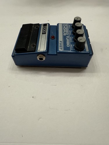 Pedal efecto guitarra DOD Digitech FX67 estéreo turbo coro doble analógico vintage - Imagen 4 de 7