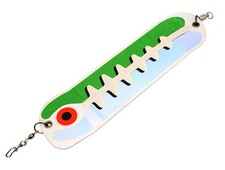King 8" Fin Flasher - Dragon Slayer White PFL-5014